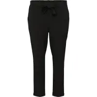 KAFFE CURVE Damen KCjia Belt Pants Hose, Black deep, 44