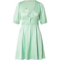 Pepe Jeans für Damen. PL953753 Olivia grünes Kleid (XS), Lässig, Polyester, Kurzarm