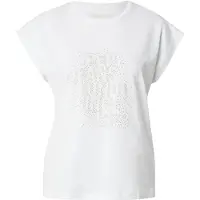 Pepe Jeans für Damen. PL506111 Weißes AZA-T-Shirt (M), Lässig, Baumwolle, Kurzarm