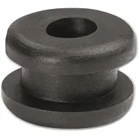 Hellermanntyton Hellermann Tyton 633-02180, Öse, Polyvinylchlorid (PVC), Schwarz, Matt, 8 mm, 1,45 cm