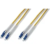 Dönges Patchkabel LWL, 9/125µ LC/LC, 1 m, gelb (LWL-Patchkabel)