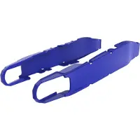 Polisport Blaue Schwingarmprotektoren für SHERCO