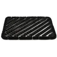Andiamo Fußmatte "Kokos Drahtgitter", rechteckig, 30 mm Höhe, Schmutzfangmatte, robust & strapazierfähig, In- und Outdoor geeignet