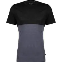 Stoic - MerinoChill MMXX. Göteborg Colorblock Tee - Merinoshirt Gr S blau/schwarz
