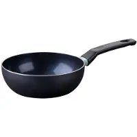 Fackelmann Wok, 20 cm, aus Aluminium, mit keramischer Antihaftbeschichtung, frei von PFAS, Marke , Modell Brandao