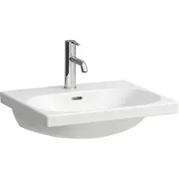 Laufen LUA Waschtisch, ohne Hahnloch, ohne Überlauf, 550x460mm, H8100820001421, Farbe: Weiß