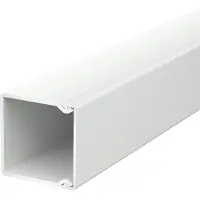 Obo Bettermann OBO 6027016 Wand- und Deckenkanal mit Bodenlochung 40x40x2000 Polyvinylchlorid lichtgrau RAL 7035 WDK40040LGR - 36 Meter