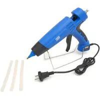 HBM 500 Watt 11 mm. Professionelle Klebepistole mit einstellbarer Temperatur und Digitalanzeige
