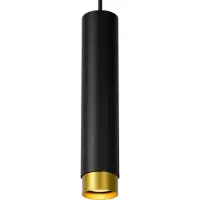 Lucide Design-Pendellampe Floris schwarz Ø 5,9 cm