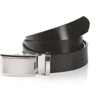 MONTI Ledergürtel , Herren, Gr. 105, schwarz, Obermaterial: 100% Rindsleder, unifarben, Gürtel Ledergürtel, 3,5 cm breit, Klassisch-Business, Automatikschließe, Topseller