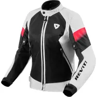 REV'IT! REV’IT! Control Air H2O Damen Weiß Schwarz Motorrad Jacke Größe 42