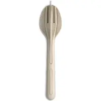 Koziol Besteckset KLIKK 3-tlg in nature desert sand