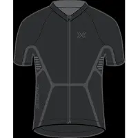 X-Bionic - Xceed Ride Jersey S/S - Radtrikot Gr XL schwarz