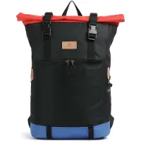 Doughnut Christopher Reborn 18 - Rolltop Rucksack 15" 45 cm (black x grapefruit)