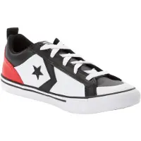 Converse Sneaker "PRO BLAZE", Kinder, Gr. 36, weiß (schwarz, rot, weiß), Leder, Schuhe Sneaker