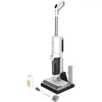 Hoover HW5 HW500 011, Standstaubsauger, Beutellos, Grau, Weiß, 0,6 l, 0,75 l, 0,6 l