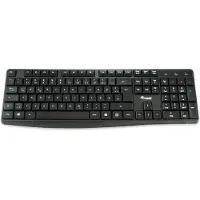 Equip Kabelgebundene USB Tastatur, Volle Größe (100%), Kabelgebunden, USB, QWERTZ, Schwarz