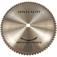 HBM -Sägeblatt für den Drycutter Deluxe 355 x 72T