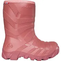 Viking Ultra Gefütterte Gummistiefel, Rosa/Hellrosa, 39, Kindergummistiefel, Kinderstiefel, Gummistiefel kinder, Kids