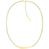 Calvin Klein 35000339 Damen-Halskette Edelstahl Goldfarben Elongated Drops