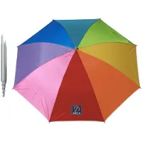Atosa Solskærm 240 cm UPF 50+ Regenbogen