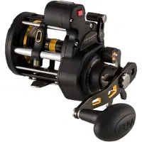 Penn Fathom Ii Level Wind Lc Trollingrolle Schwarz 20 Schwarz 20