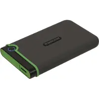 Transcend StoreJet 25M3, 2 TB, 2.5", 3.2 Gen 1 (3.1 Gen 1), 5400 RPM, Grau