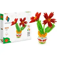 Alexander Toys ORIGAMI 3D – Flowerpot, Origami-Set für Kinder, 8 Jahr(e), Papier, Mehrfarbig, 554 Stück(e)