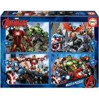 Educa Marvel Avengers Puzzles 4-in-1