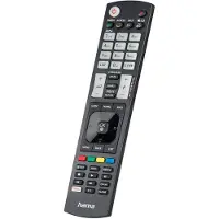 Hama 00221061, TV, IR Wireless, Drucktasten, Schwarz