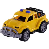 Cavallino Toys Trendy Jeep Gelb, 22 cm