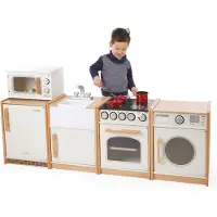 Tidlo Holzspielzeug Spüle - pädagogisches Küchenzubehör
