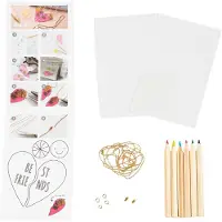 Creativ Company 977613, Bastelset für Kinder, Mehrfarbig
