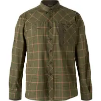 Pinewood Wolf Shirt green/terracotta (704) XL