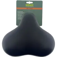 Mirage Sattel Tour Comfort mit Federung Shorty, schwarz
