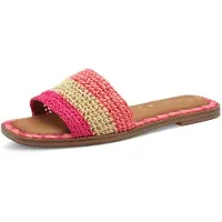 Tamaris Pantolette Damen Flach rosa,EU 36