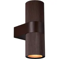 Nordlux - Wandleuchte Kyklop - Braun - 8.6x8.6x25.4 cm