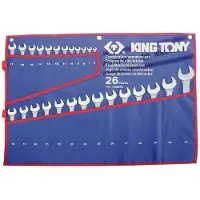 King Tony Maulschlüsselsatz 6-32Mm 26tlg. Koffer