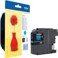 Brother Ink LC121CBP, Standardertrag, Cyan, 1 Stück(e), 300 Seiten, Einzelpackung