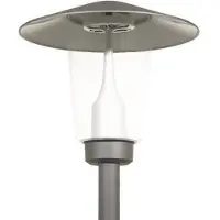 SITECO 5XA5235RF14H Pilzleuchte iQMastleuchte,Modul 540 iQ-SR,LED, 3.000lm740,EVG iQ,PMMA,direkt,Aufsatz