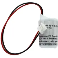 AccuCell Ersatzbatterie passend für die Grässlin 09.02.0007.8 Batterie 090200078, talento 8xx, 9XX