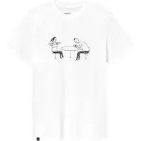 DEDICATED - T-Shirt Stockholm Phoney Date - T-Shirt Gr XXL weiß