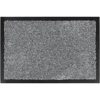 Astra Fußmatte "Calcite", grau, B:40cm H:10mm L:60cm, Kunstfaser, Teppiche, Fußmatte, Türmatte, Sauberlaufmatte, rutschfest, meliert, nimmt Schmutz auf