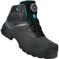 Uvex Heckel MACCROSSROAD 3.0 BOA Sicherheitsschuh S3 Stiefel, Männlich, Erwachsener, Sicherheitsstiefel, Schwarz, CI, HI, HRO, S3, SRC, Gummi