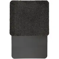 Wash & dry Teppich "Kleen-Car Set Premium(2-teilig)", grau, B:90cm H:10mm L:100cm, Polyethylenterephthalat (PET), BY KLEEN-TEX, Teppiche, Teppich