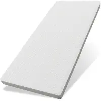 Aktiv shop GmbH ELONEO Viscoelastischer Matratzen Topper 100x190cm, Matratzentopper mit Memory Foam Effekt, 8 cm Höhe, Matratzenauflage für Bett und Boxspringbett
