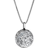 KUZZOI Halskette Herren Sterlingsilber schwarz, 55 584491-0003-00550