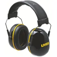 Uvex K20 Kapselgehörschutz schwarz/ gelb SNR 33 dB schwarz/gelb L,M,S - 2630020 - schwarz/gelb