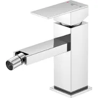 Steinberg Serie 160 Bidetarmatur, mit Ablaufgarnitur, Ausladung 140 mm, 1601300, Farbe: Chrom