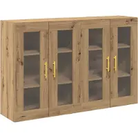 vidaXL Wandschränke 2 stk. Artisan-Eiche 69,5 x 34 x 90 cm